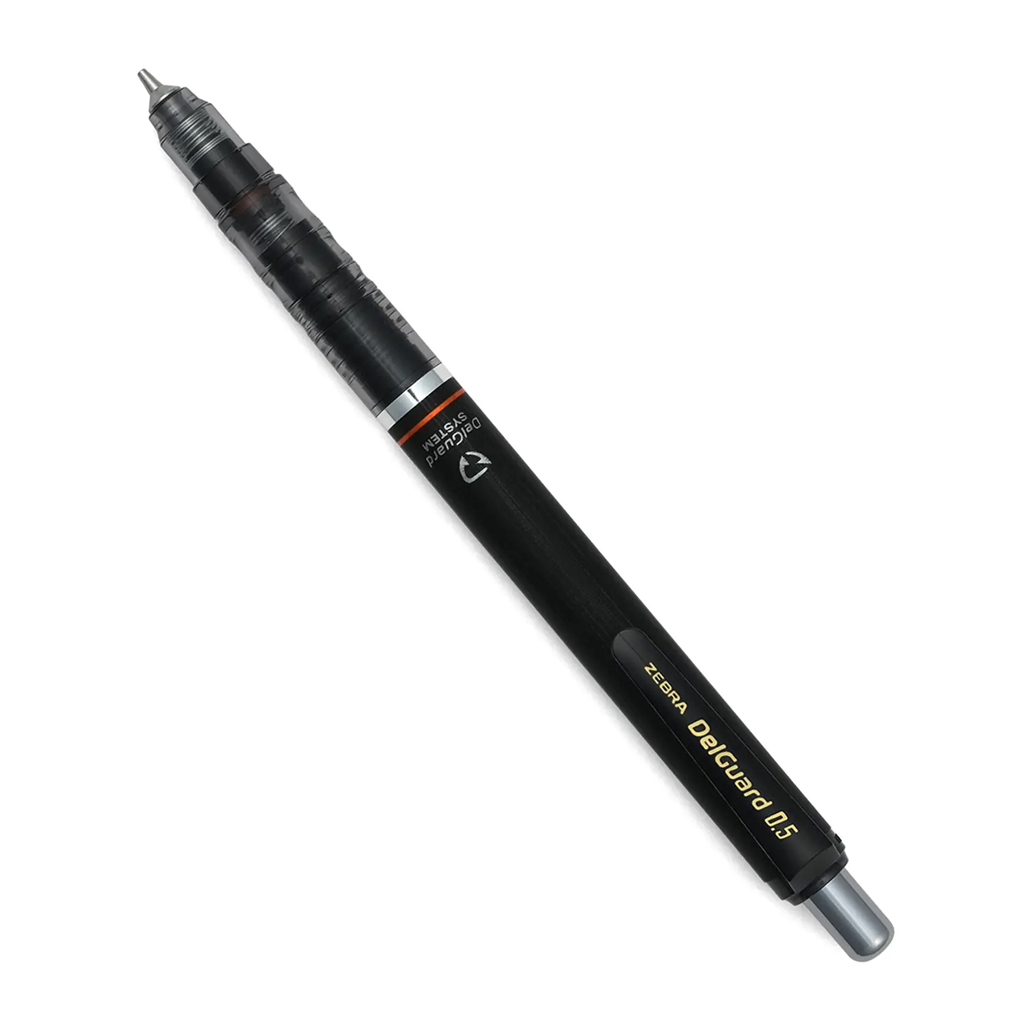 Zebra DelGuard Druckbleistift 0,5 mm Schwarz zum Zeichnen und Skizzieren