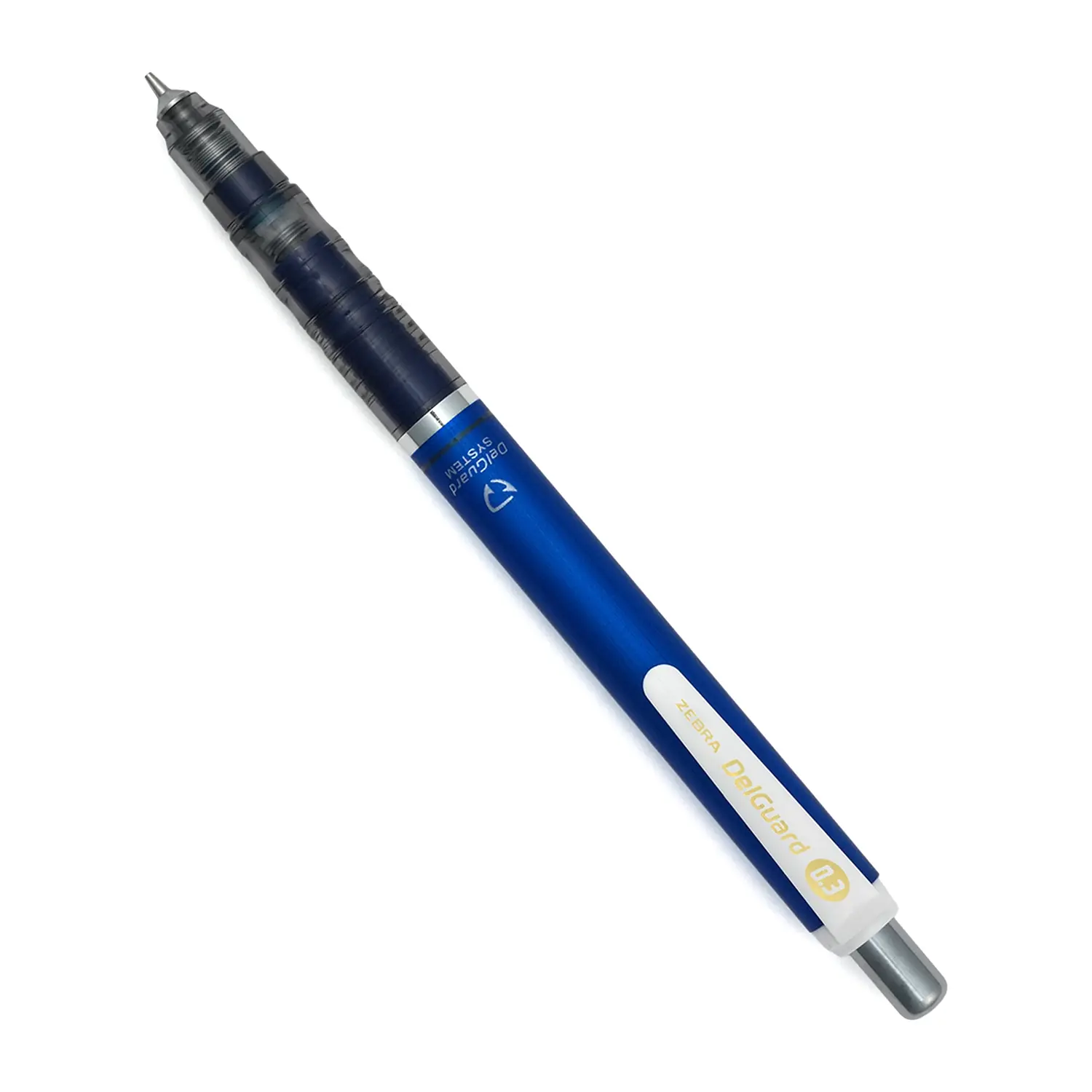 Zebra DelGuard Druckbleistift 0,3 mm Blau zum Zeichnen und Skizzieren