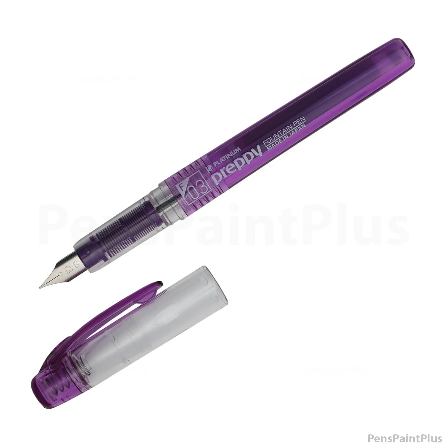Platinum Preppy Füllfederhalter Violett zum Schreiben und Skizzieren