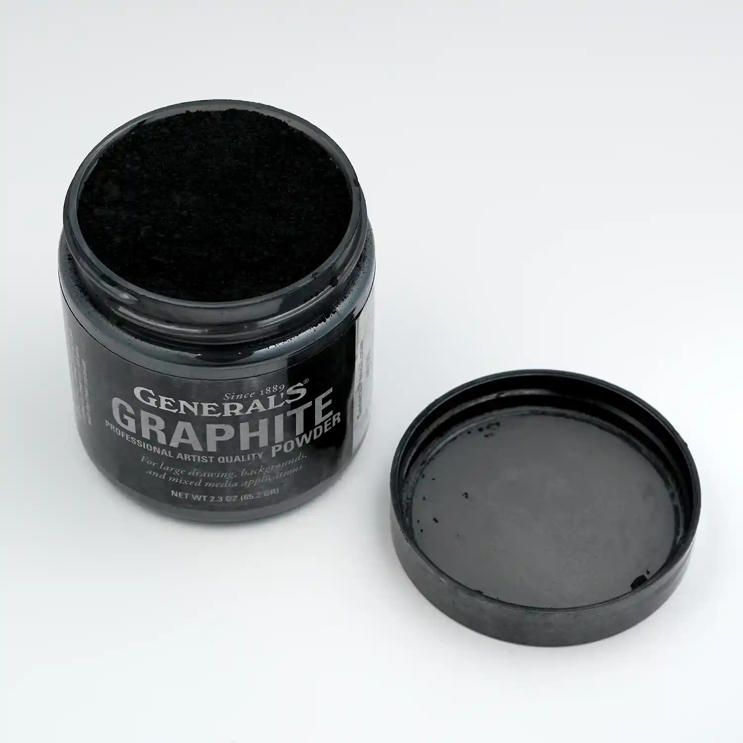 General's Graphite Powder Lid Open