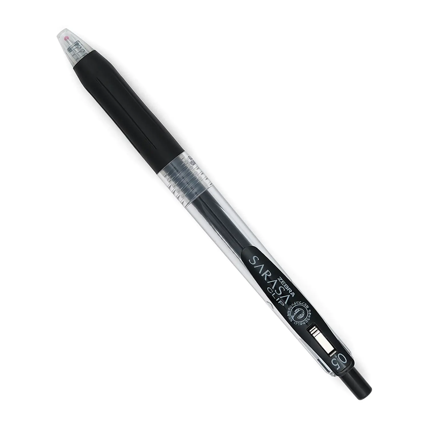 Zebra Sarasa Clip Gel Pen 0.5 mm Black for Writing and Sketching