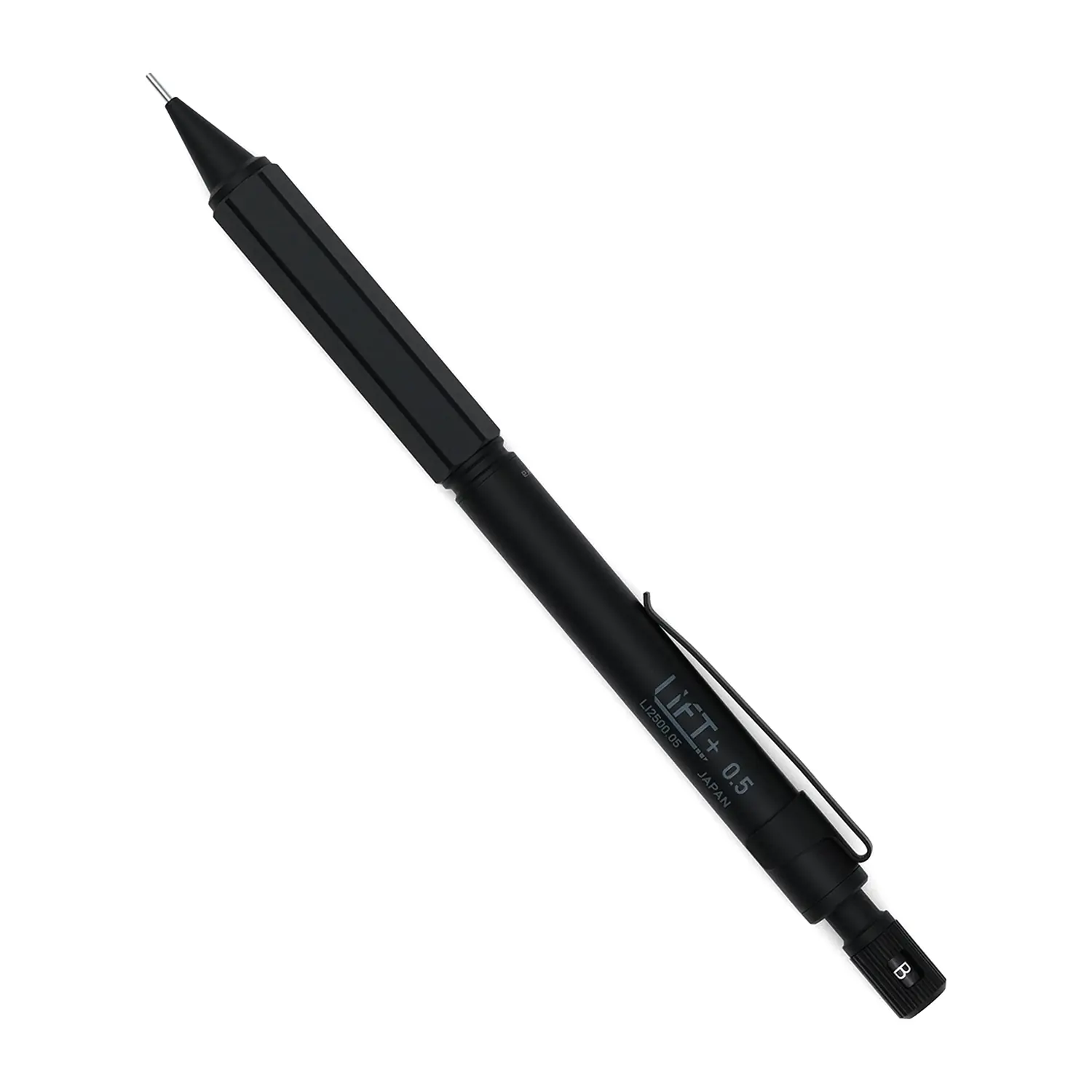 Kitera LIFT+ Druckbleistift 0,5 mm Schwarz zum Zeichnen und Skizzieren