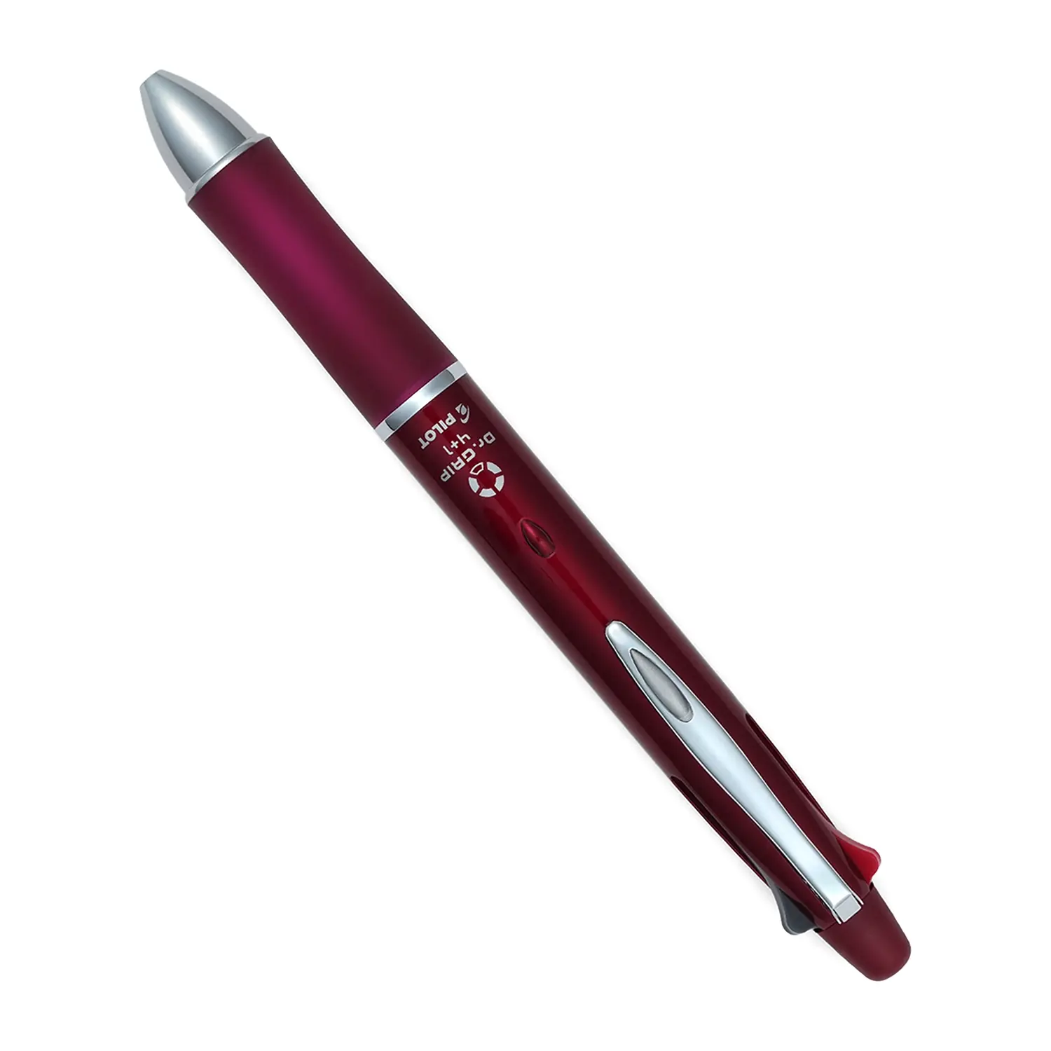 Pilot Dr. Grip 4+1 Kugelschreiber 0,7 mm Bordeaux zum Schreiben und Skizzieren