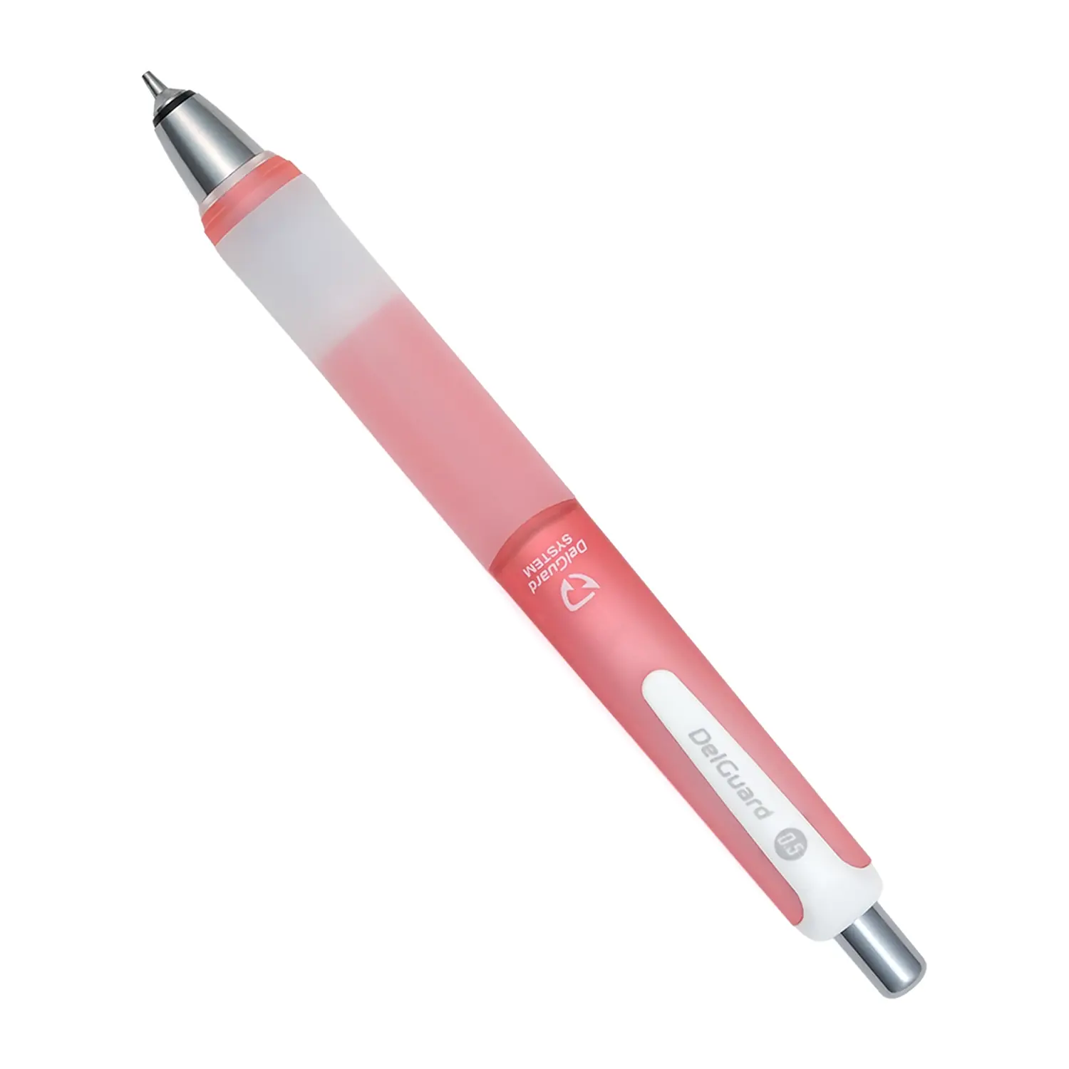 Zebra DelGuard Type-GR Druckbleistift 0,5 mm Korallenpink zum Zeichnen und Skizzieren
