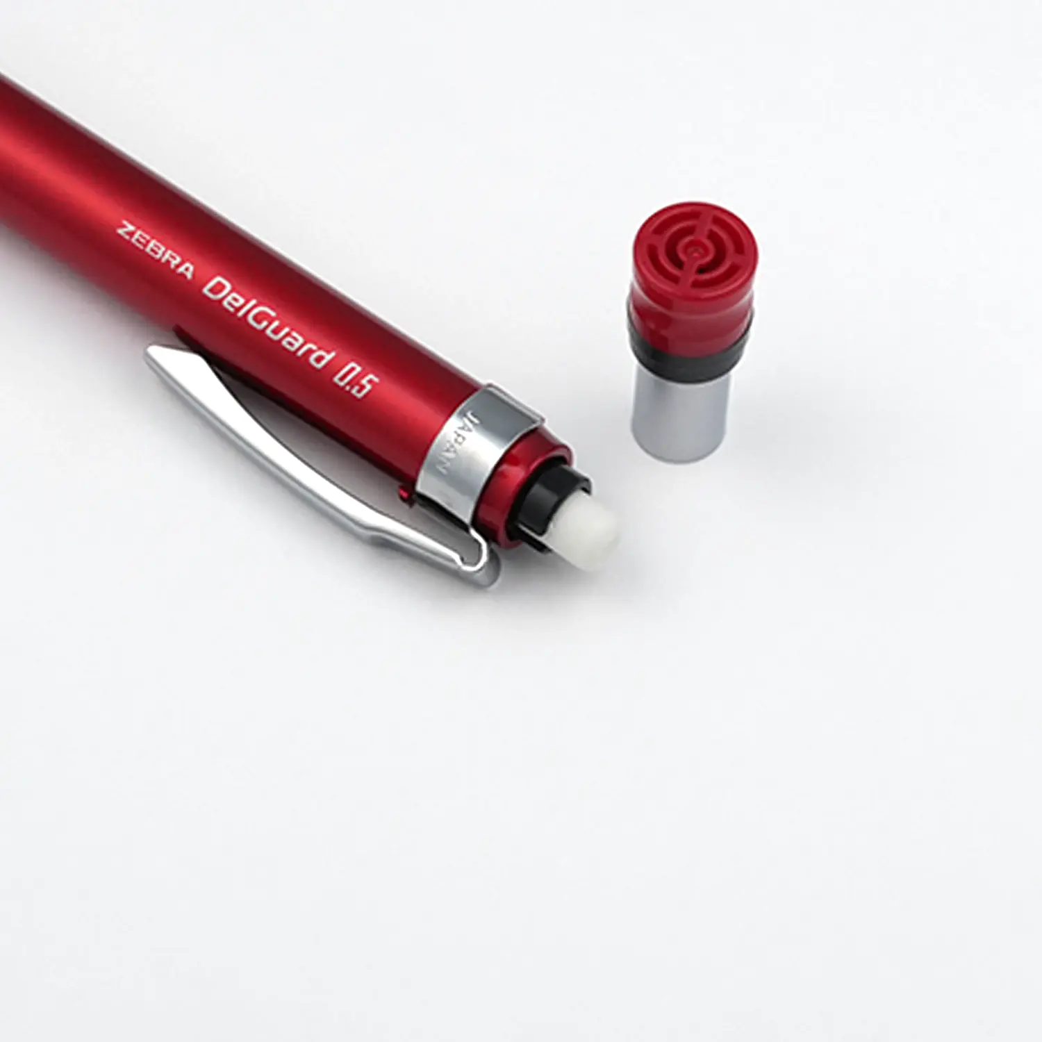 Zebra DelGuard Type-Lx Druckbleistift 0,5 mm Detail Radierer