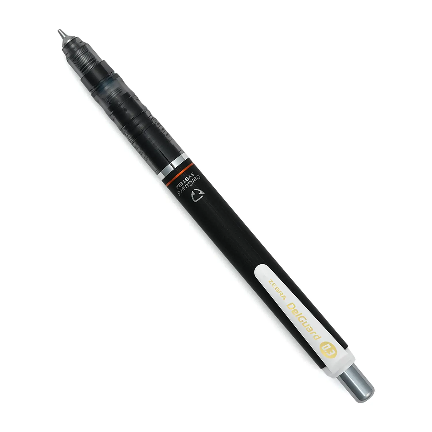 Zebra DelGuard Druckbleistift 0,3 mm Schwarz zum Zeichnen und Skizzieren