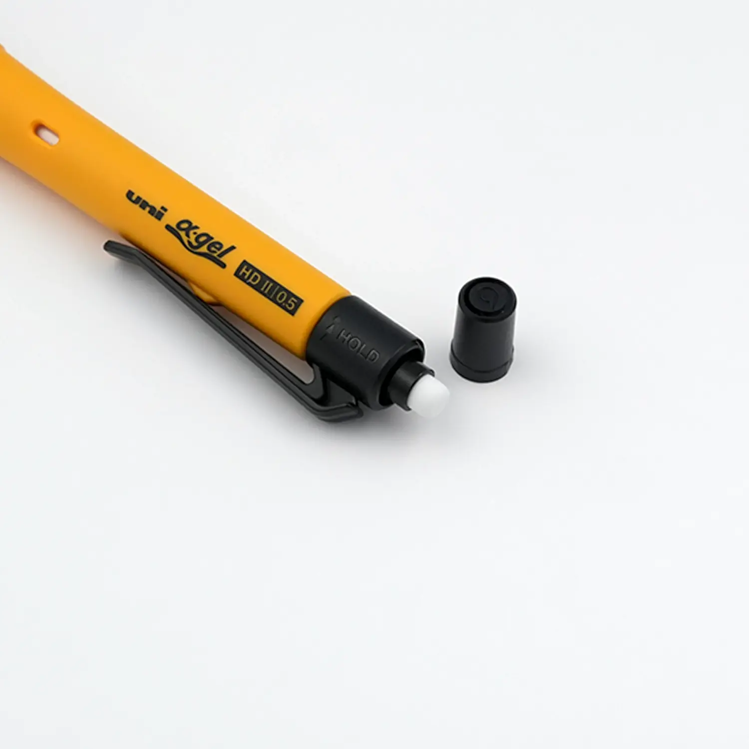 Uni Alpha Gel Switch Mechanical Pencil 0.5 mm Detail Eraser