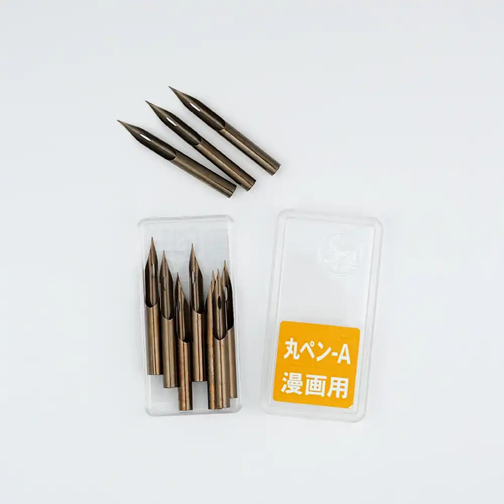 Zebra Maru-Pen Zeichenfeder Verpackung mit Inhalt