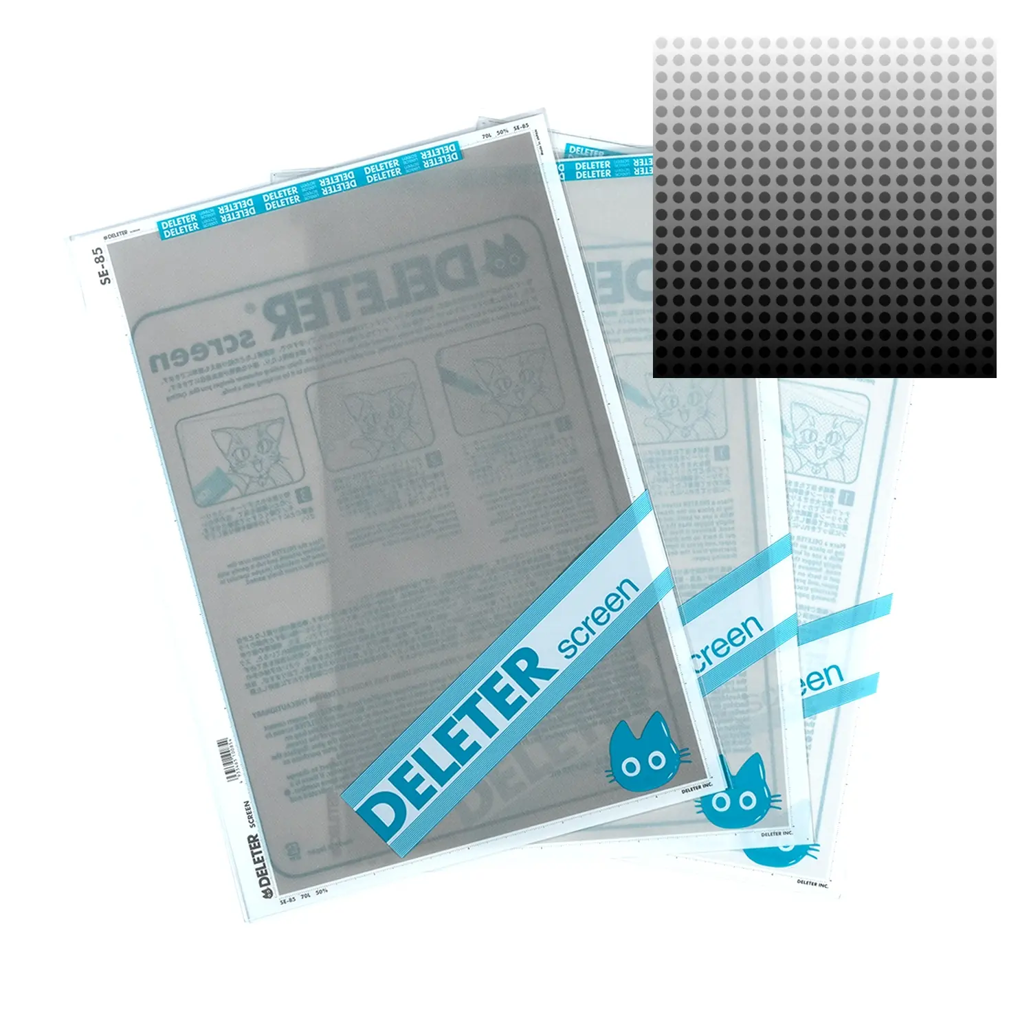 Deleter Screen Tone Punkte Gradient
