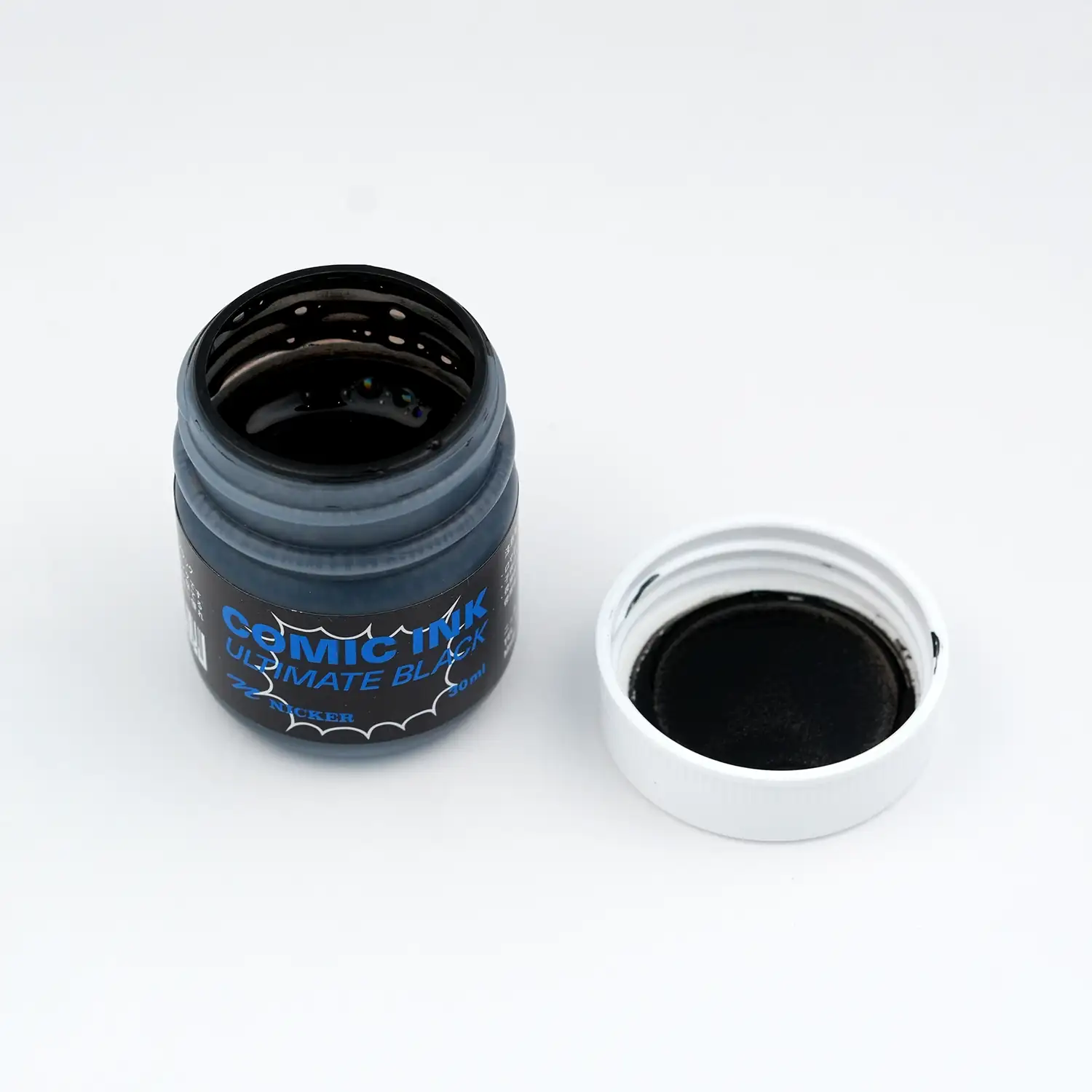 Nicker Comic Black Drawing Ink