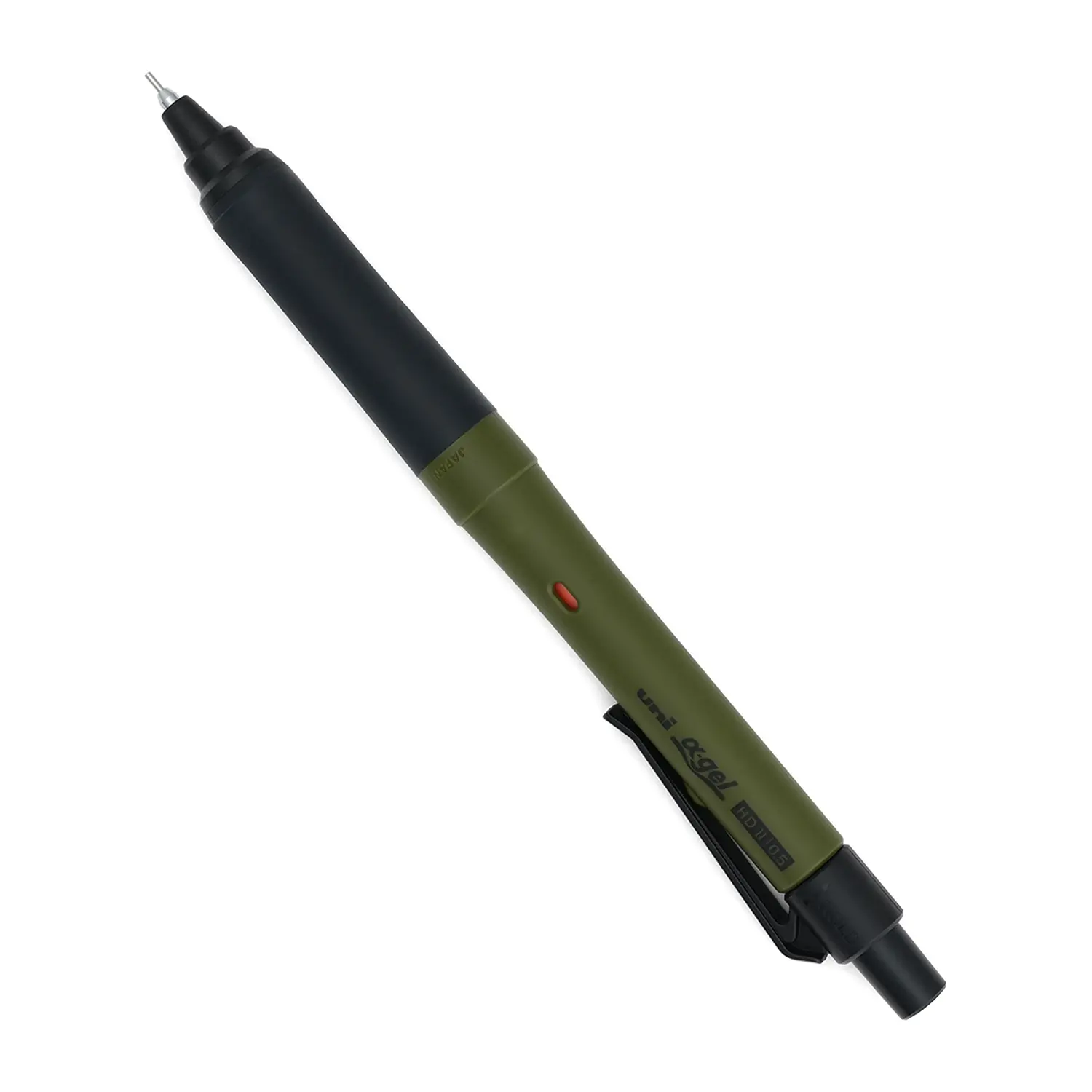 Uni Alpha Gel Switch Mechanical Pencil 0.5 mm Dark Olive for Drawing and Sketching
