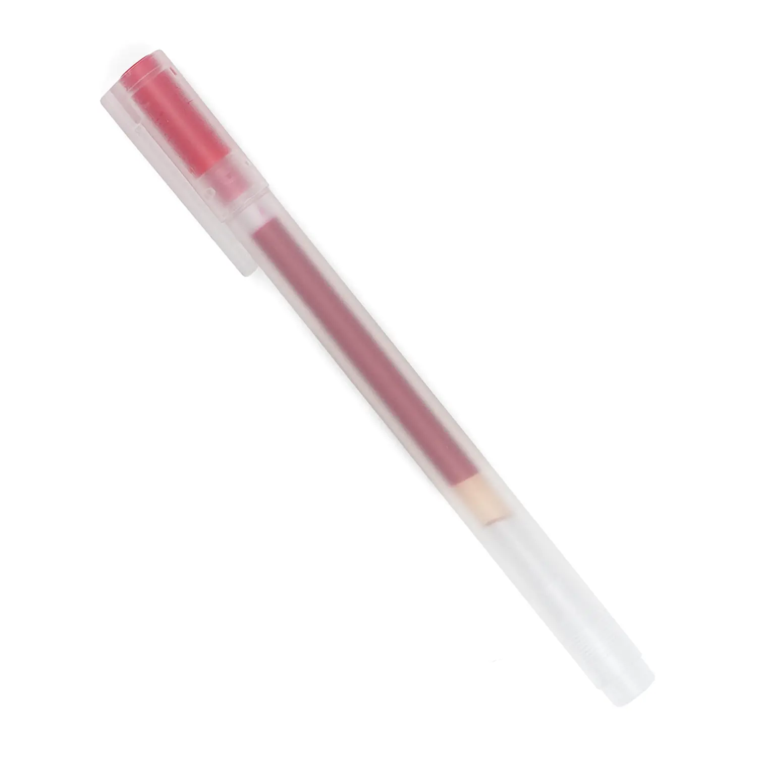 Muji Gel Pen Red 0.5 mm for Writing and Sketching