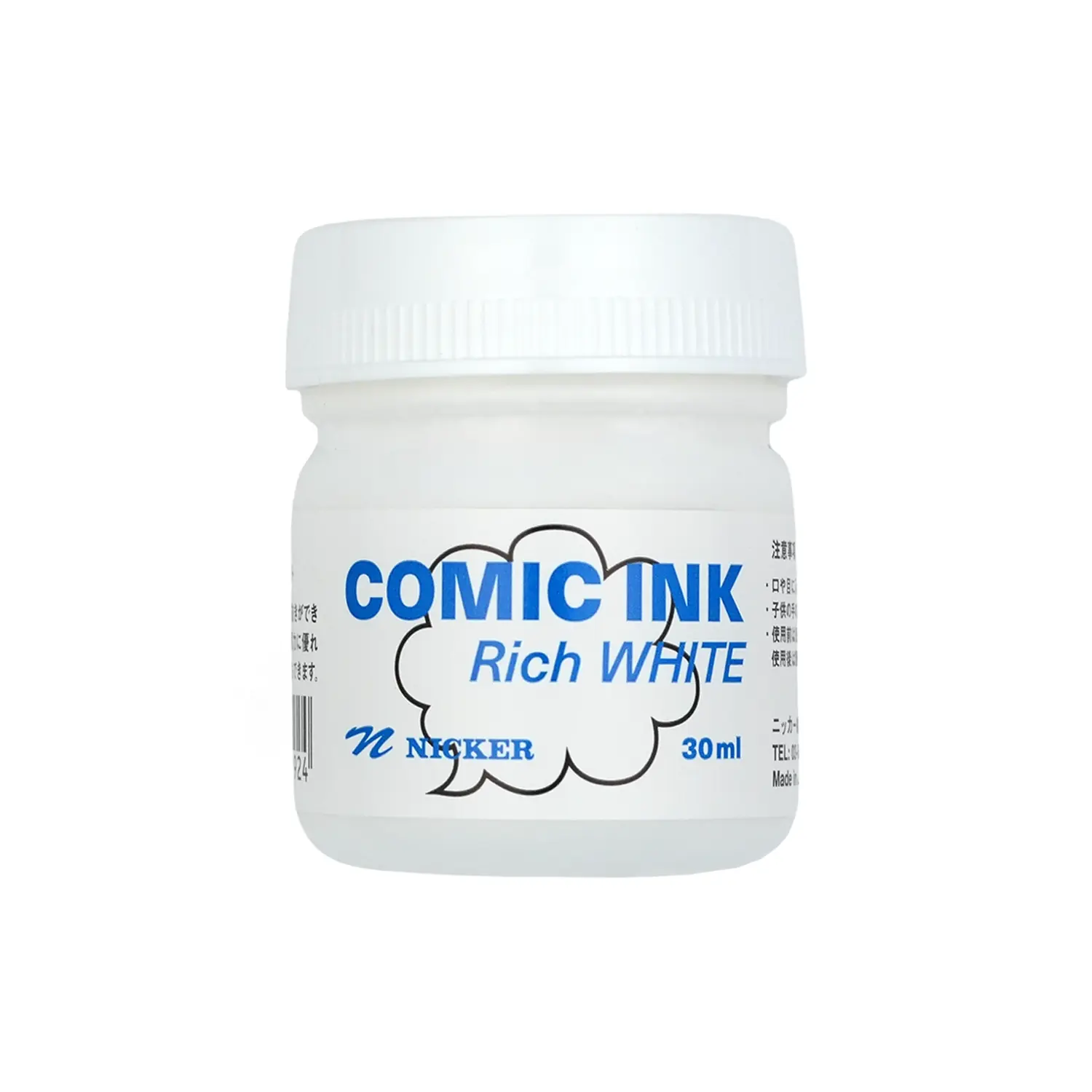 Nicker Comic Rich White Opaque White for Corrections and Highlights