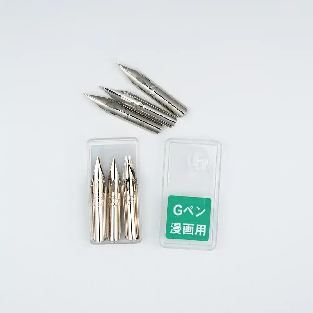 Zebra G-Pen Zeichenfeder Verpackung mit Inhalt