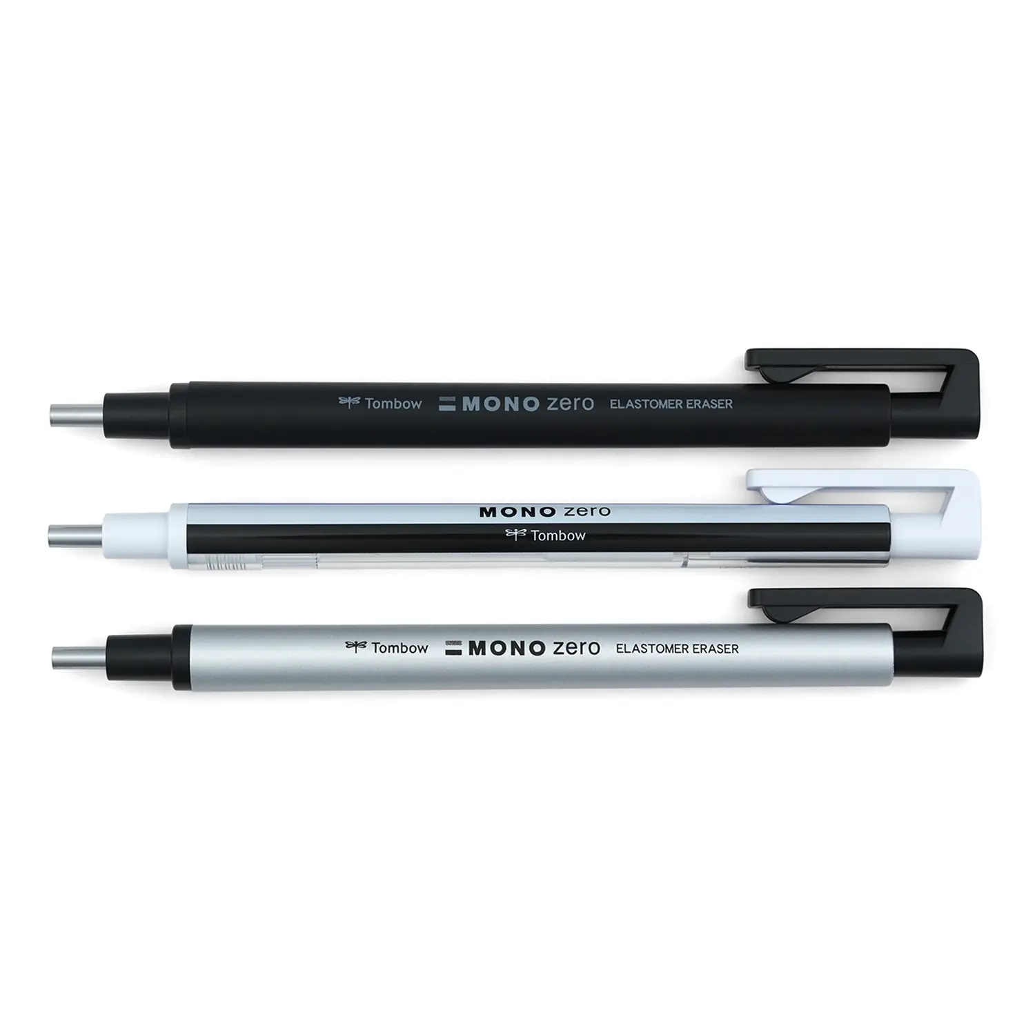 Tombow Mono Zero Radierstift Rund für Bleistift und Graphit