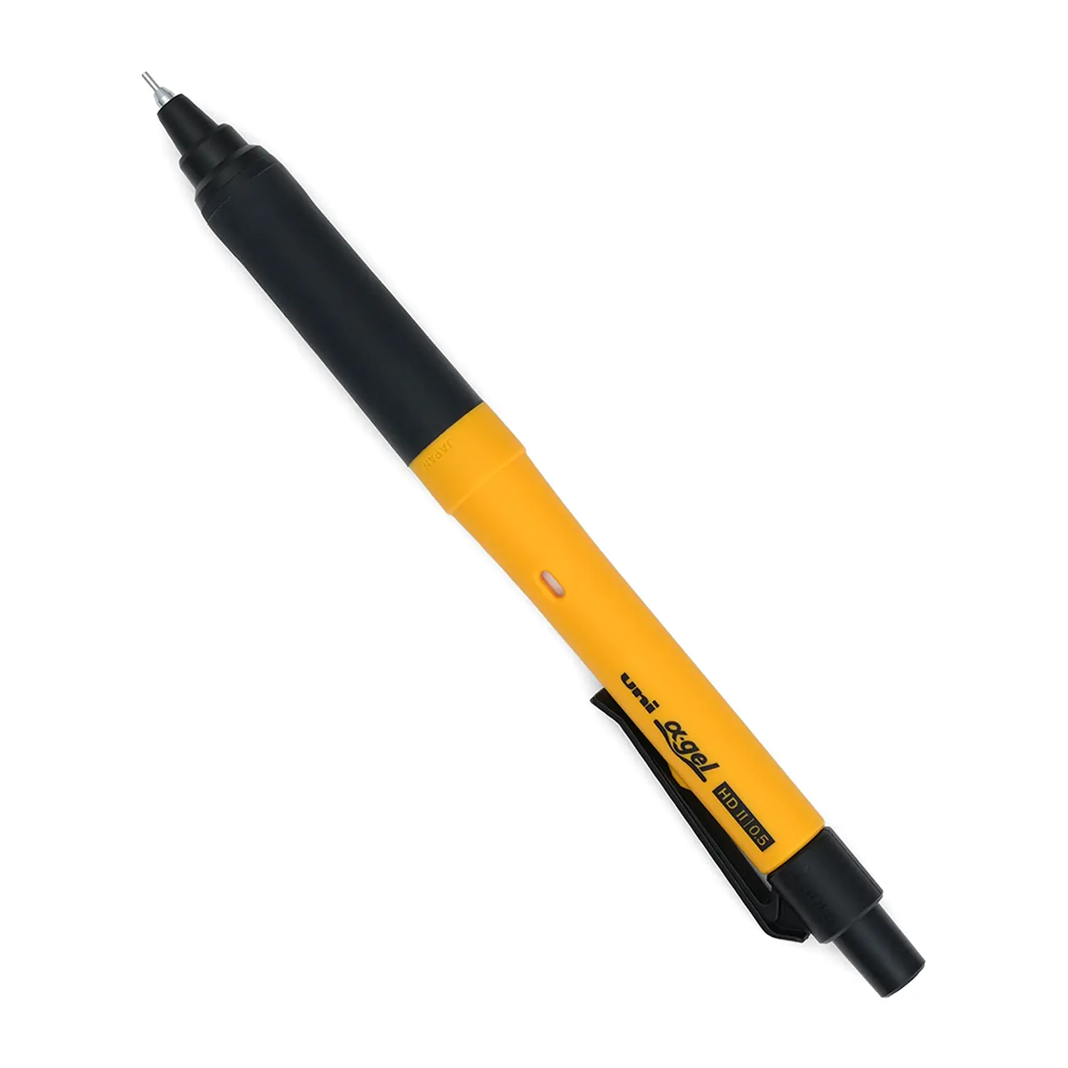 Uni Alpha Gel Switch Mechanical Pencil 0.5 mm Yellow for Drawing and Sketching