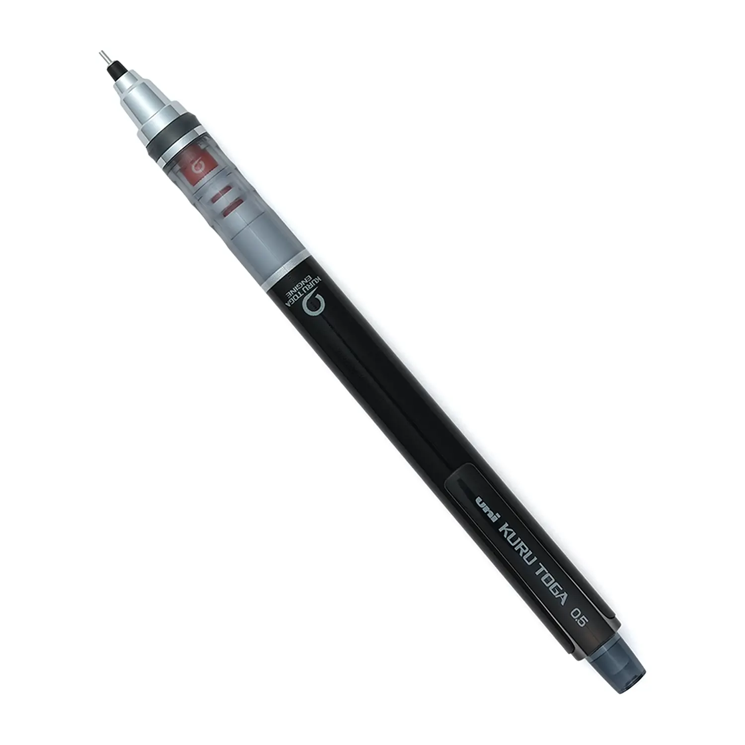 Uni Kuru Toga Mechanical Pencil 0.5 mm Black for Drawing and Sketching