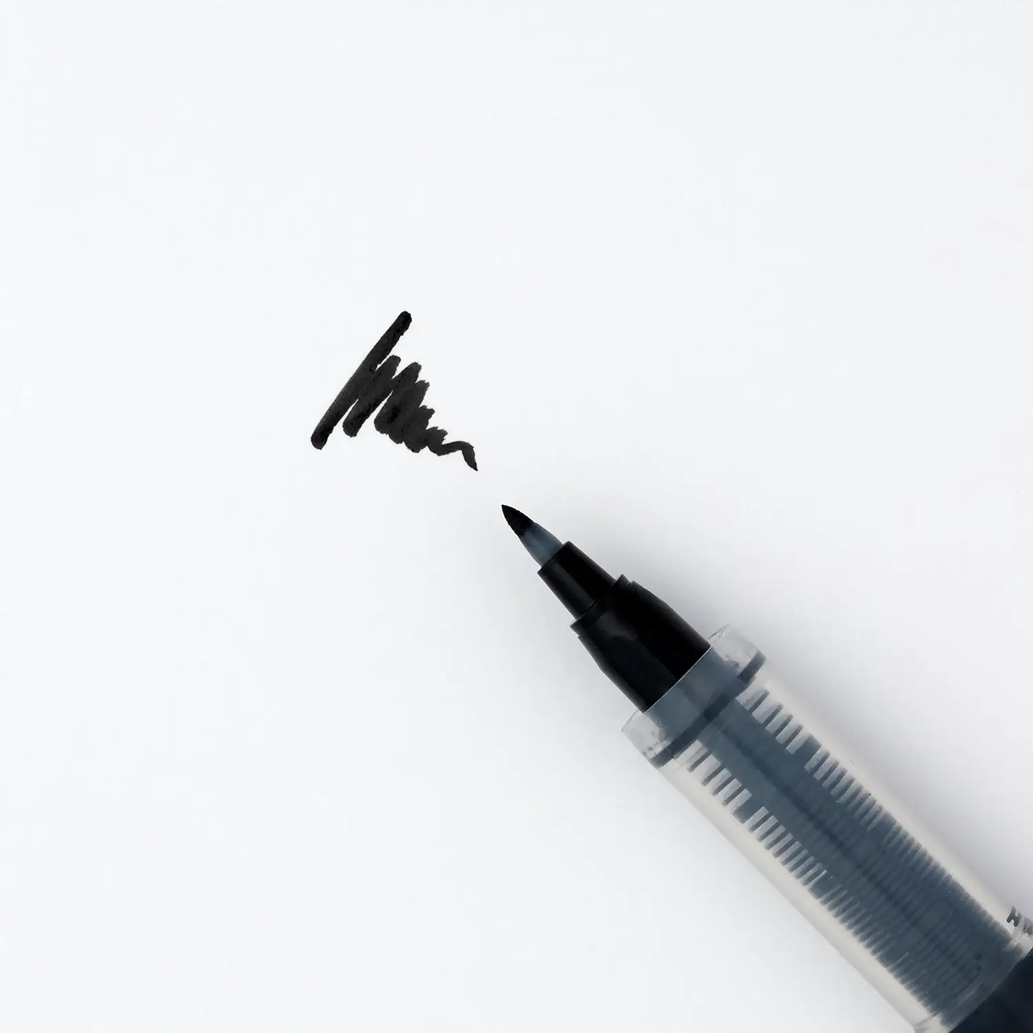 Kuretake Fudegokochi Brush Pen Black Detail Tip Standard