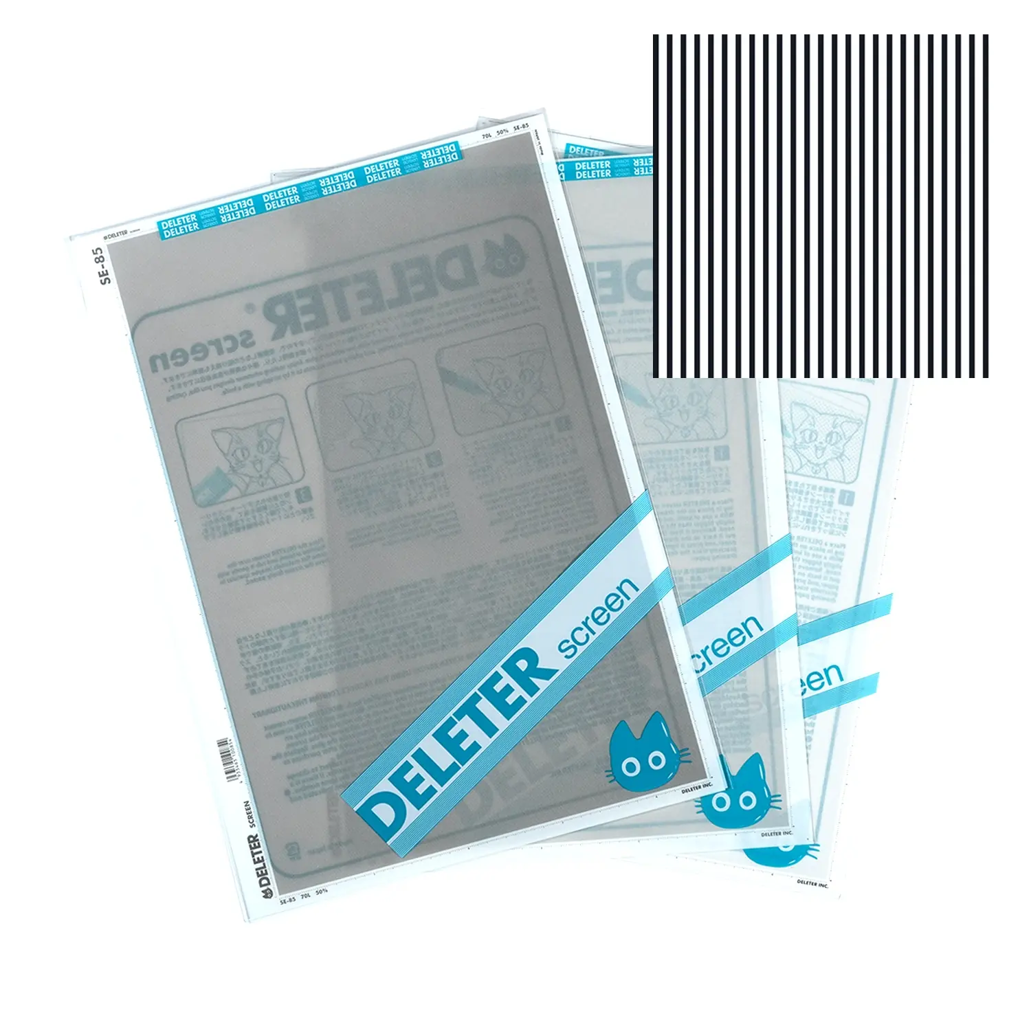 Deleter Screen Tone Vertikale Linien