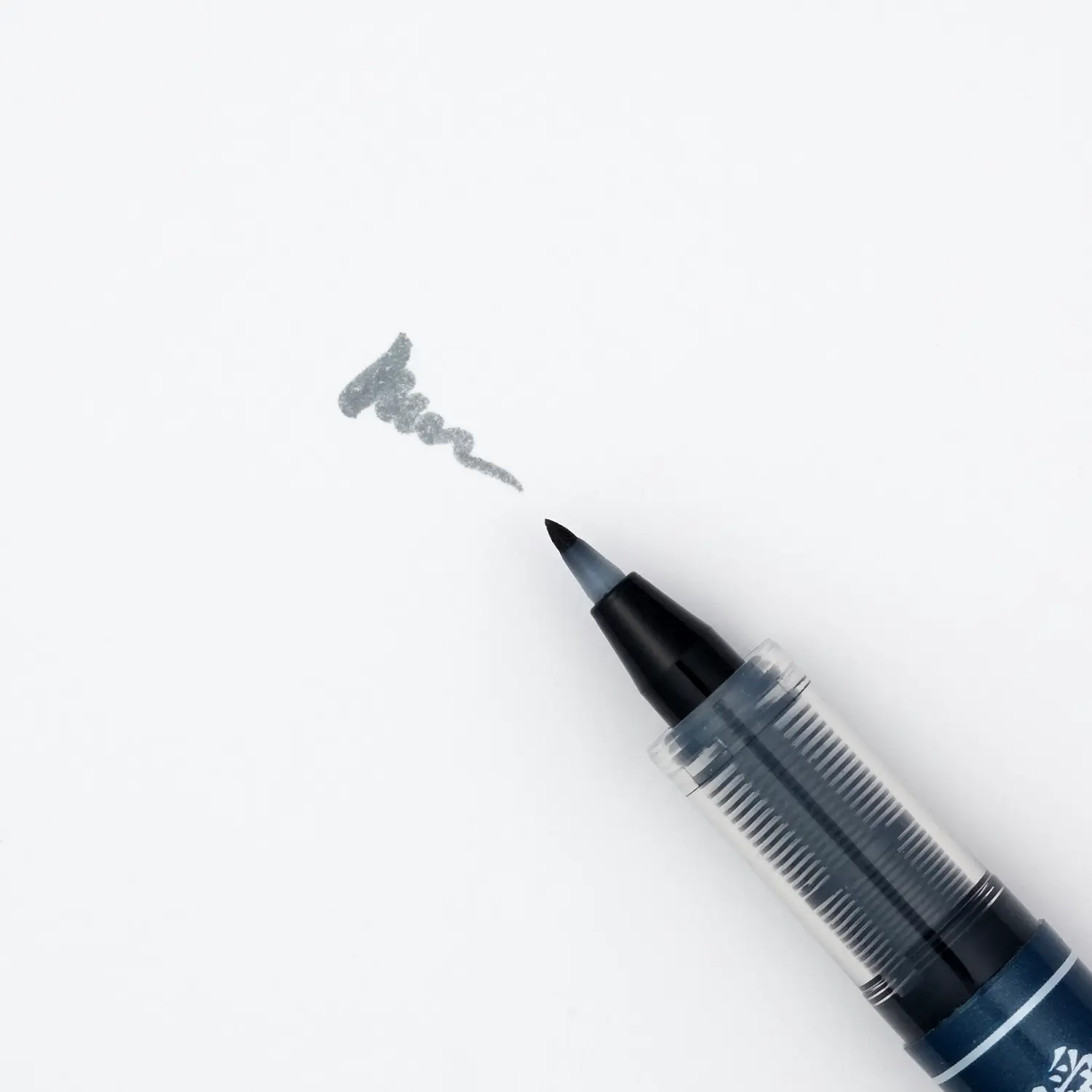 Pilot Shunpitsu Brush Pen Single Tip Gray Detail Tip Hard