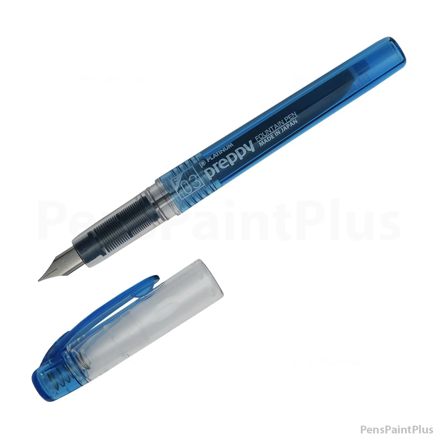 Platinum Preppy Füllfederhalter Blau zum Schreiben und Skizzieren