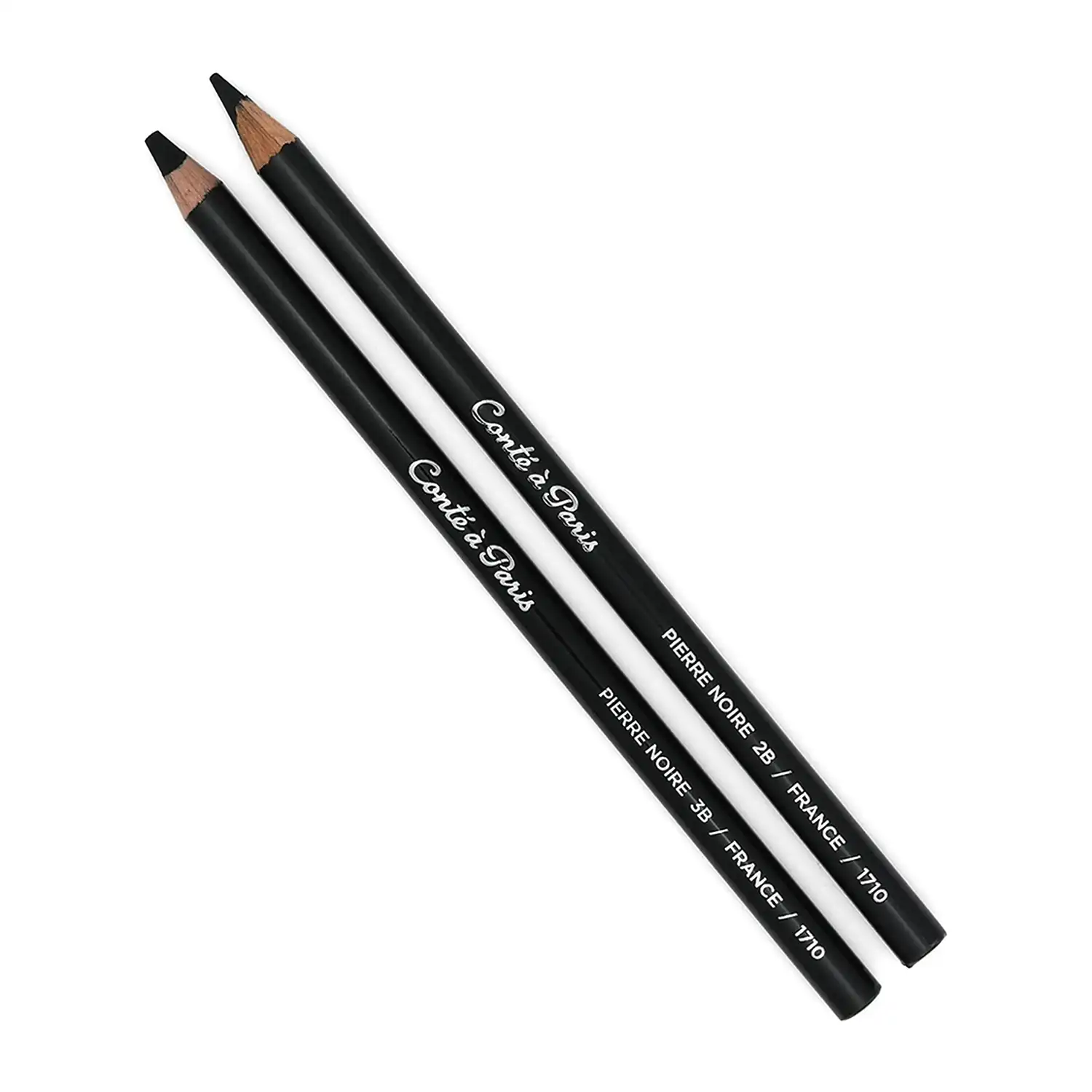 Conté à Paris Pierre Noire Charcoal Pencil for Drawing and Sketching