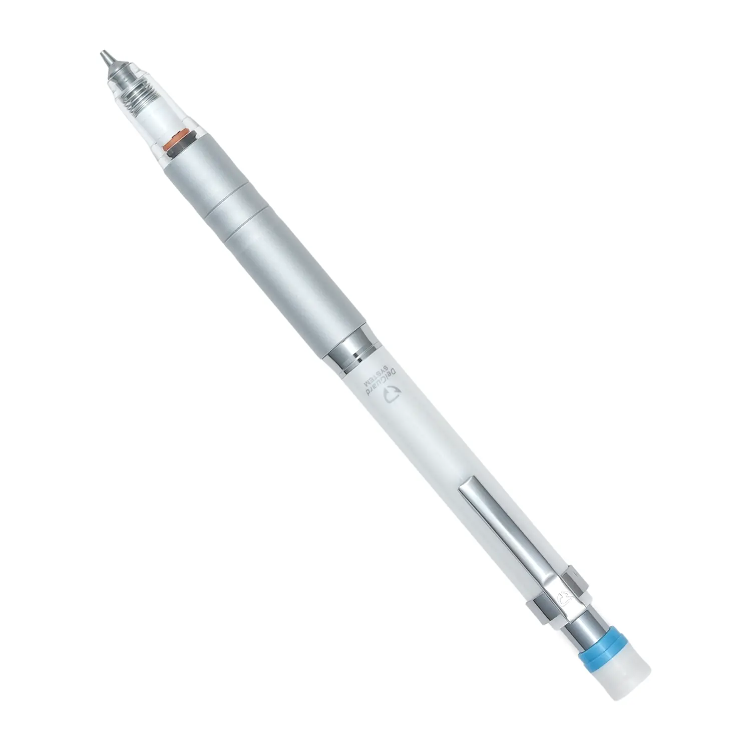 Zebra DelGuard Type-Lx Druckbleistift 0,5 mm Weiss zum Zeichnen und Skizzieren