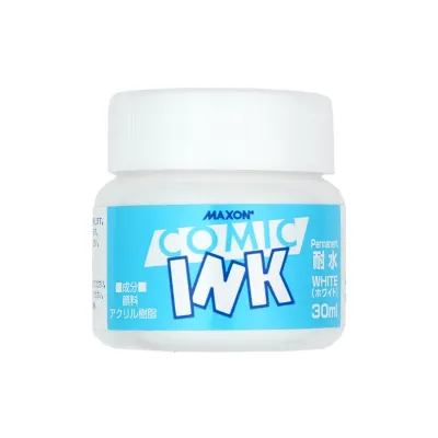 Maxon Comic Opaque White Waterproof for Corrections and Highlights
