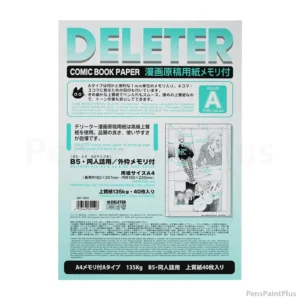 Deleter Comic Papier – A4, 135 g/m² – Mit Hilfslinien